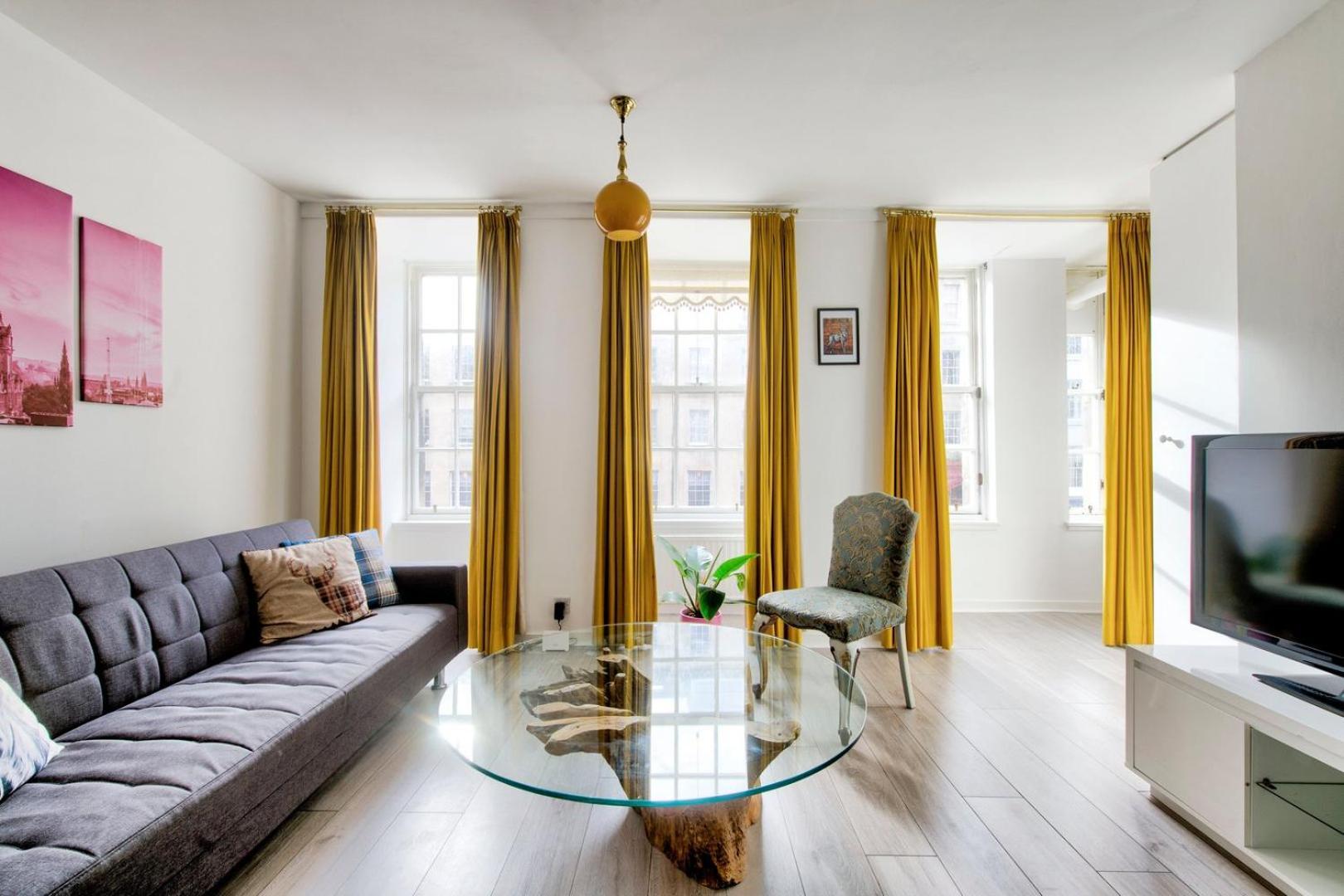 エディンバラGuestready - Bright & Airy 1Br Flat In Centerアパートメント エクステリア 写真